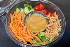 House Salad with Ginger Dressing