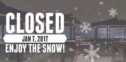 Due to Winter Storm Helena, The Cultured Pearl, Grub Grocery & Cultured Pearl Liquor Company will be CLOSED Saturday January 7th 2017.