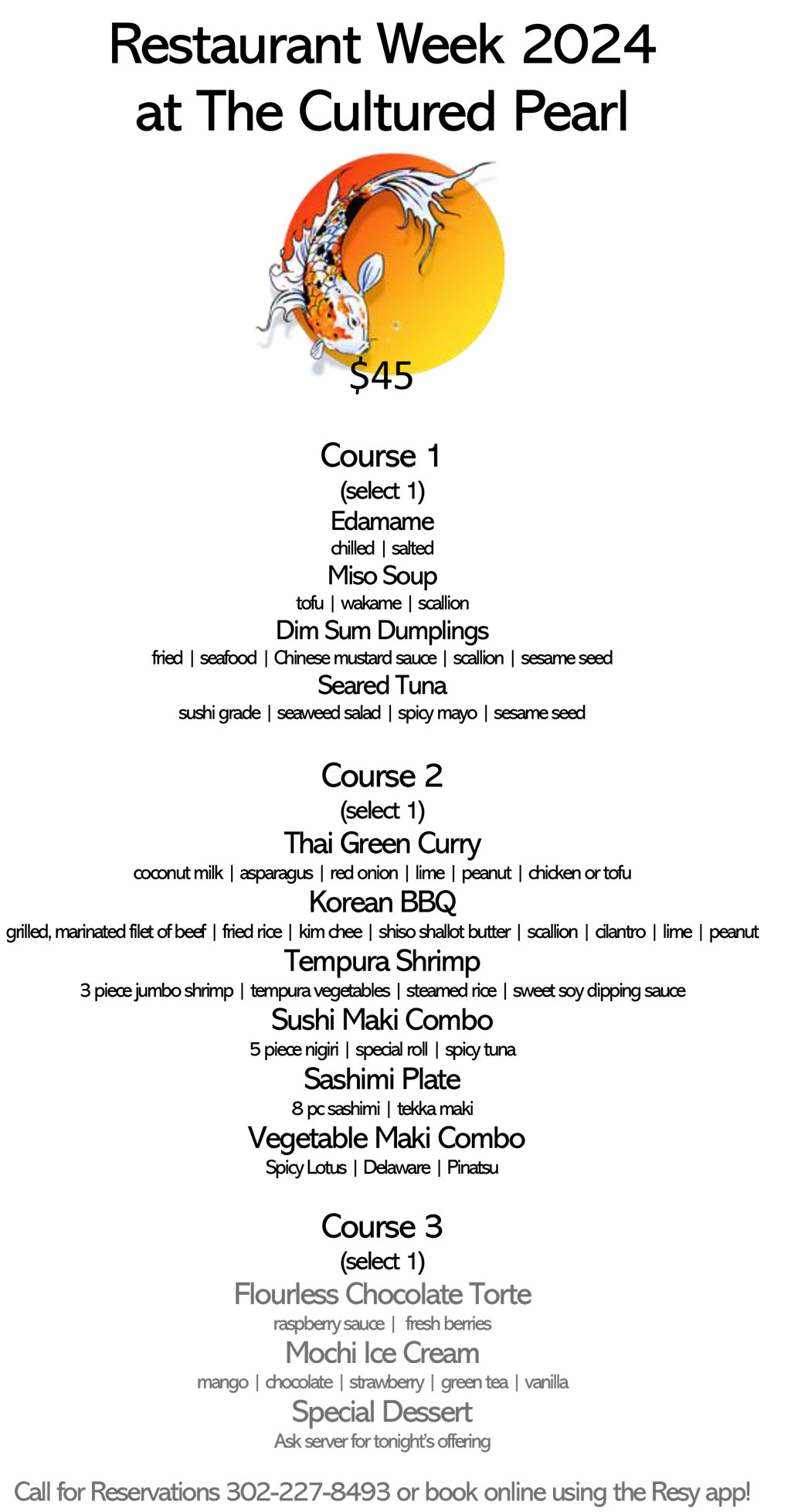 Restaurant Week 2024