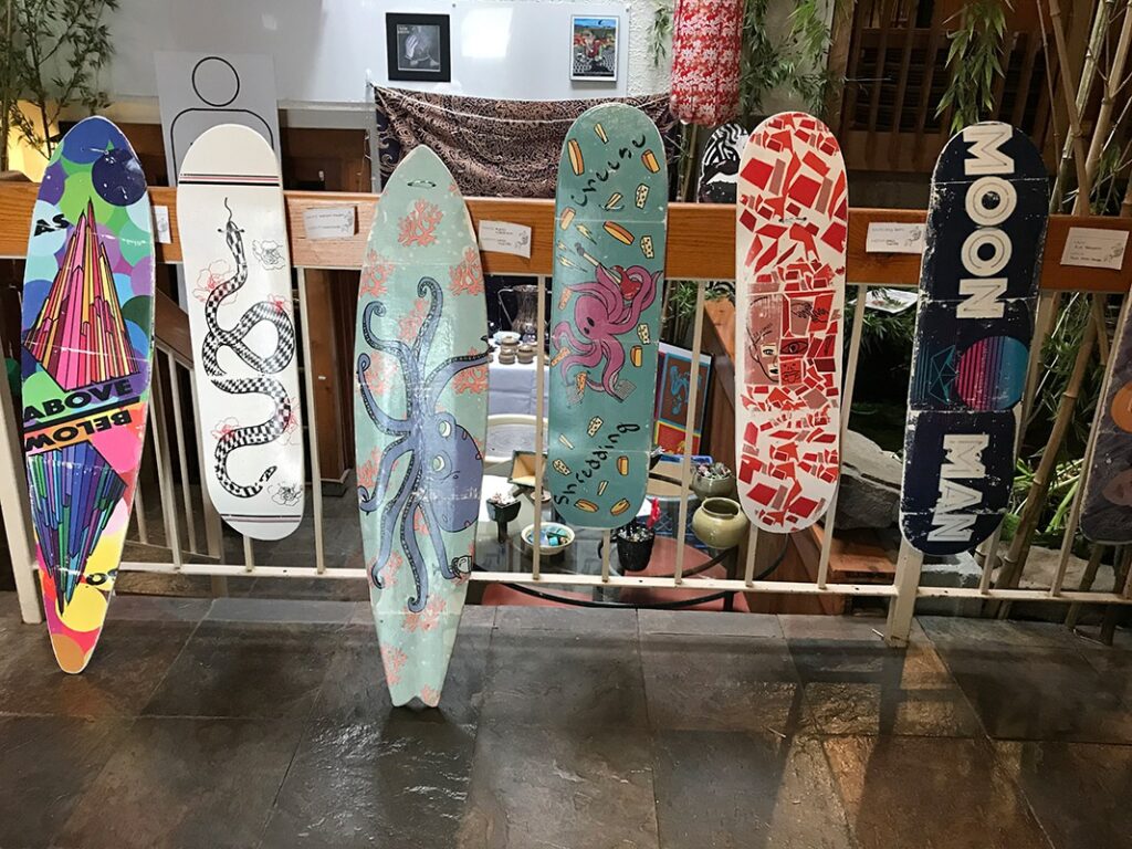 Cape Henlopen high school Art Show in the Cultured Pearl Mall 2019